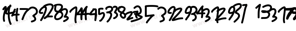 NumbersClaimcheck Me字体转换